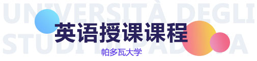 帕多瓦大学英语授课课程